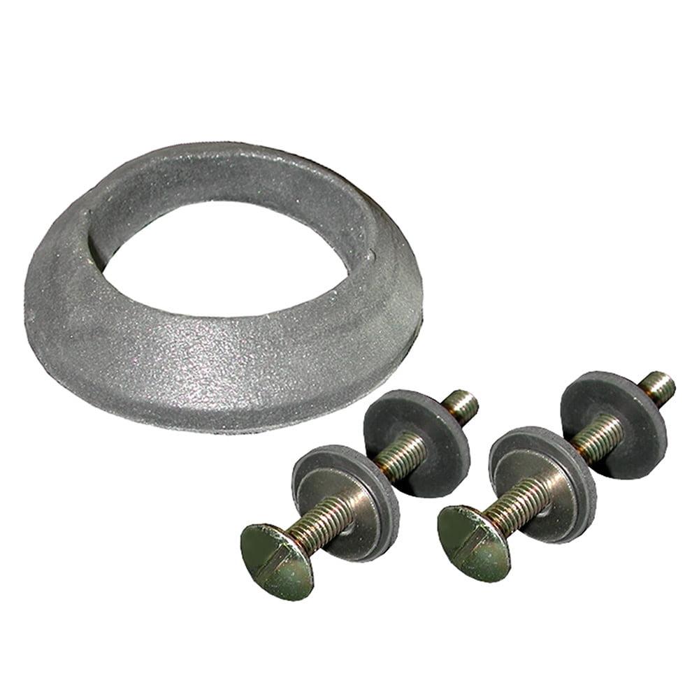 3" Brass Tank to Bowl Bolt Kit with Rubber Gasket