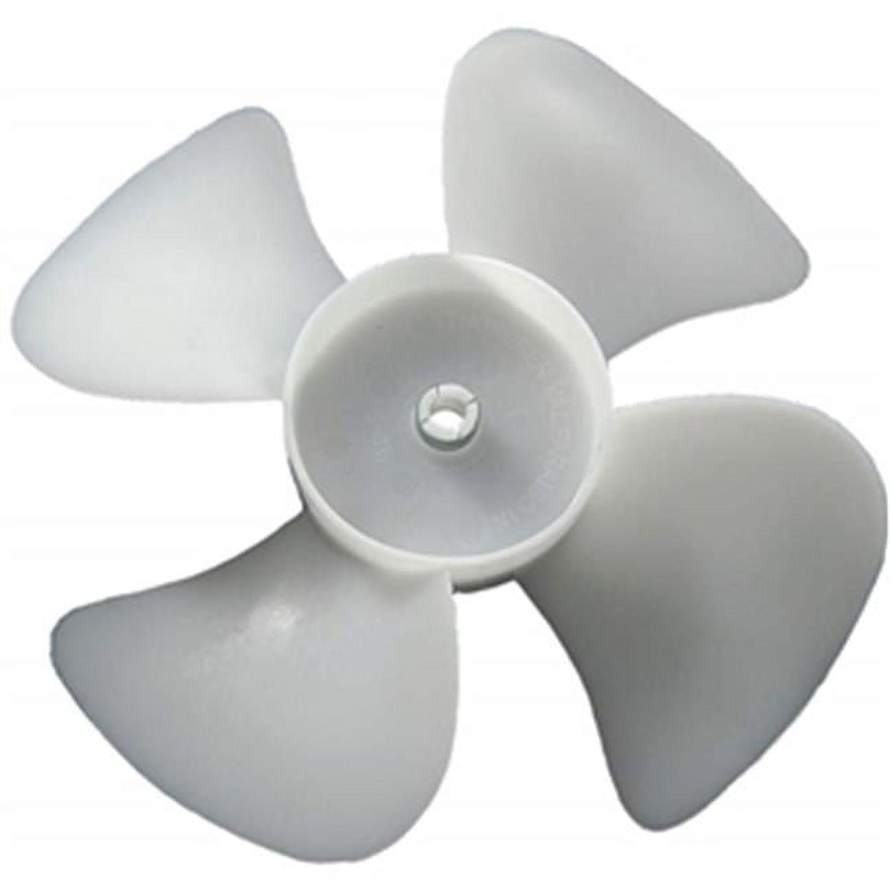 Durable White Plastic 5.5-Inch Fan Blade