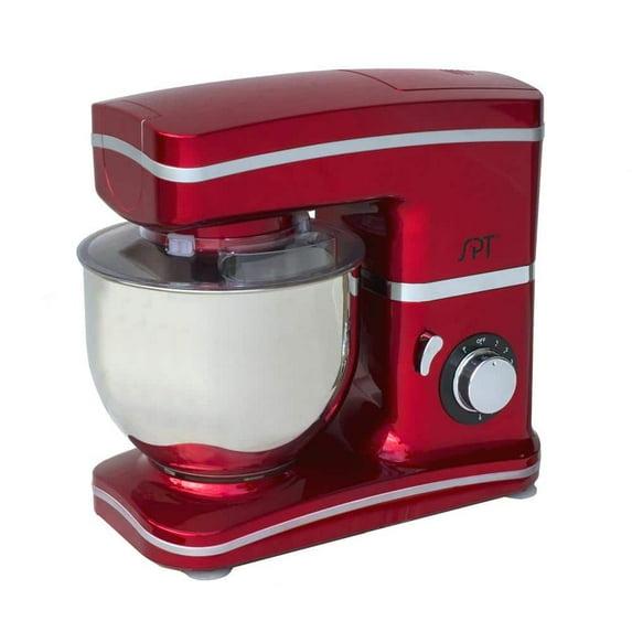 SPT  8-Speed Stand Mixer, Red