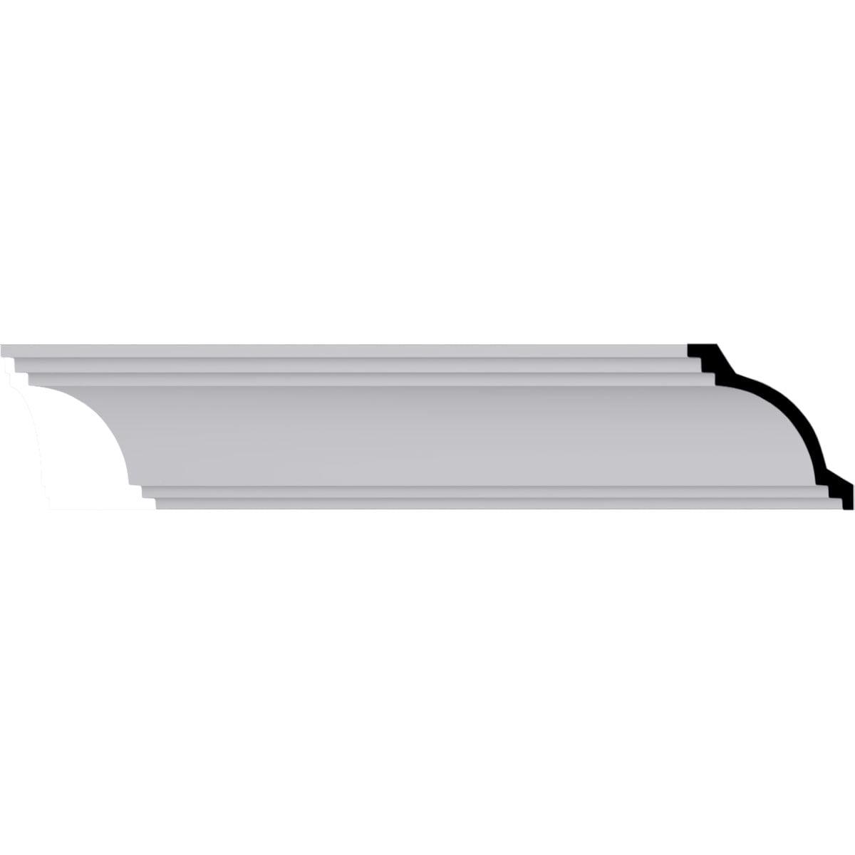 5 7/8"H x 5 7/8"P x 8 3/8"F x 94 1/2"L Kent Crown Moulding