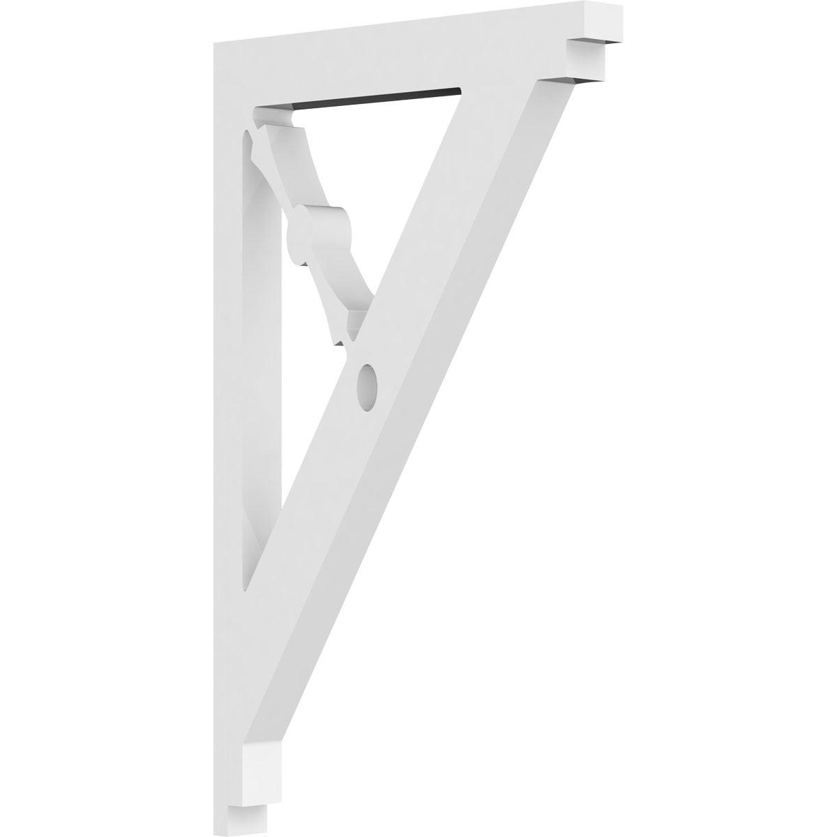 Artisan 9" High Waterproof PVC Decorative Bracket for Interior/Exterior