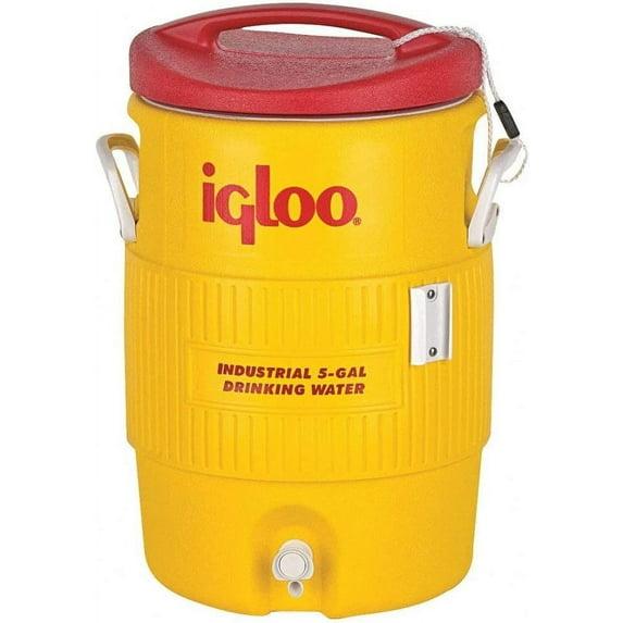Igloo Red/Yellow 5 gal Water Cooler