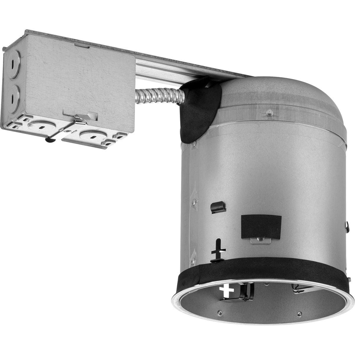 Gray Steel 5-Inch Remodel Recessed Light Housing