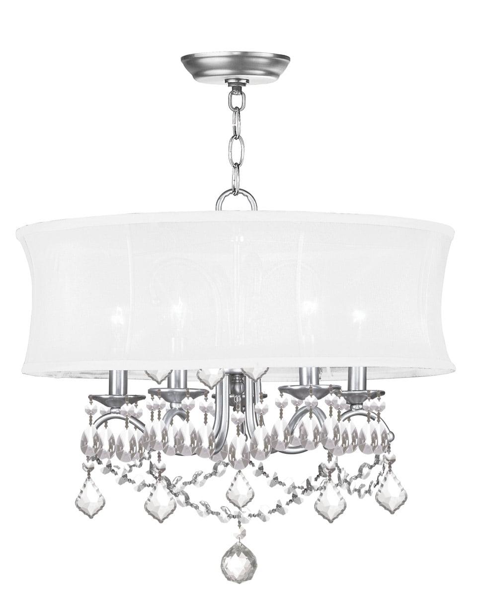 Livex Lighting Newcastle 5 - Light Chandelier in  Brushed Nickel