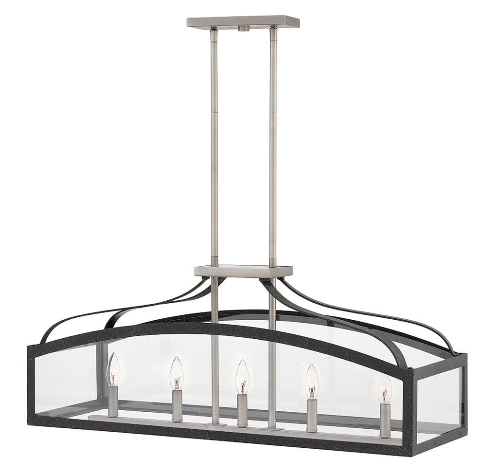 Hinkley Clarendon 5-Light Kitchen Island Linear Pendant