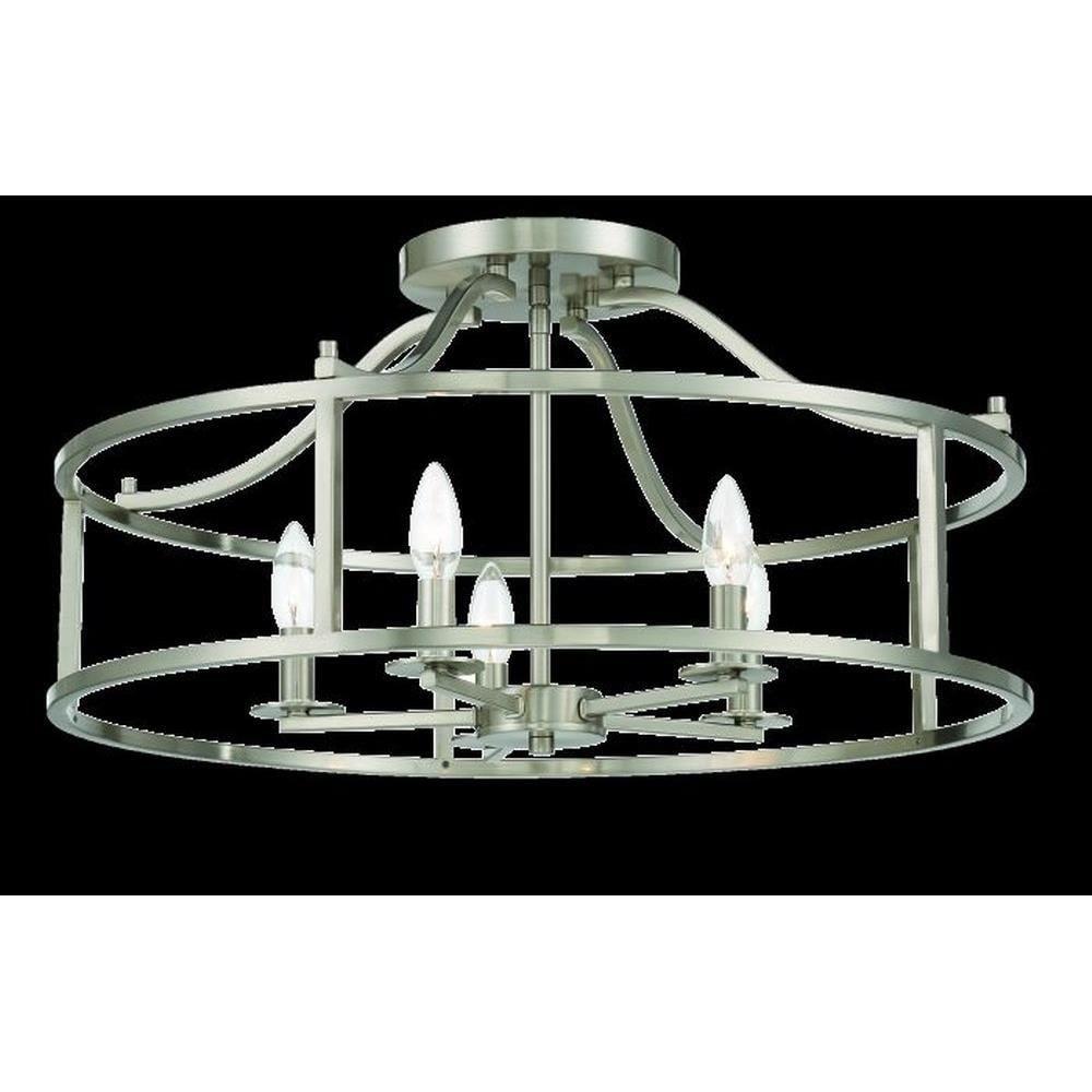 Maris 5 Light Semi Flush Mount