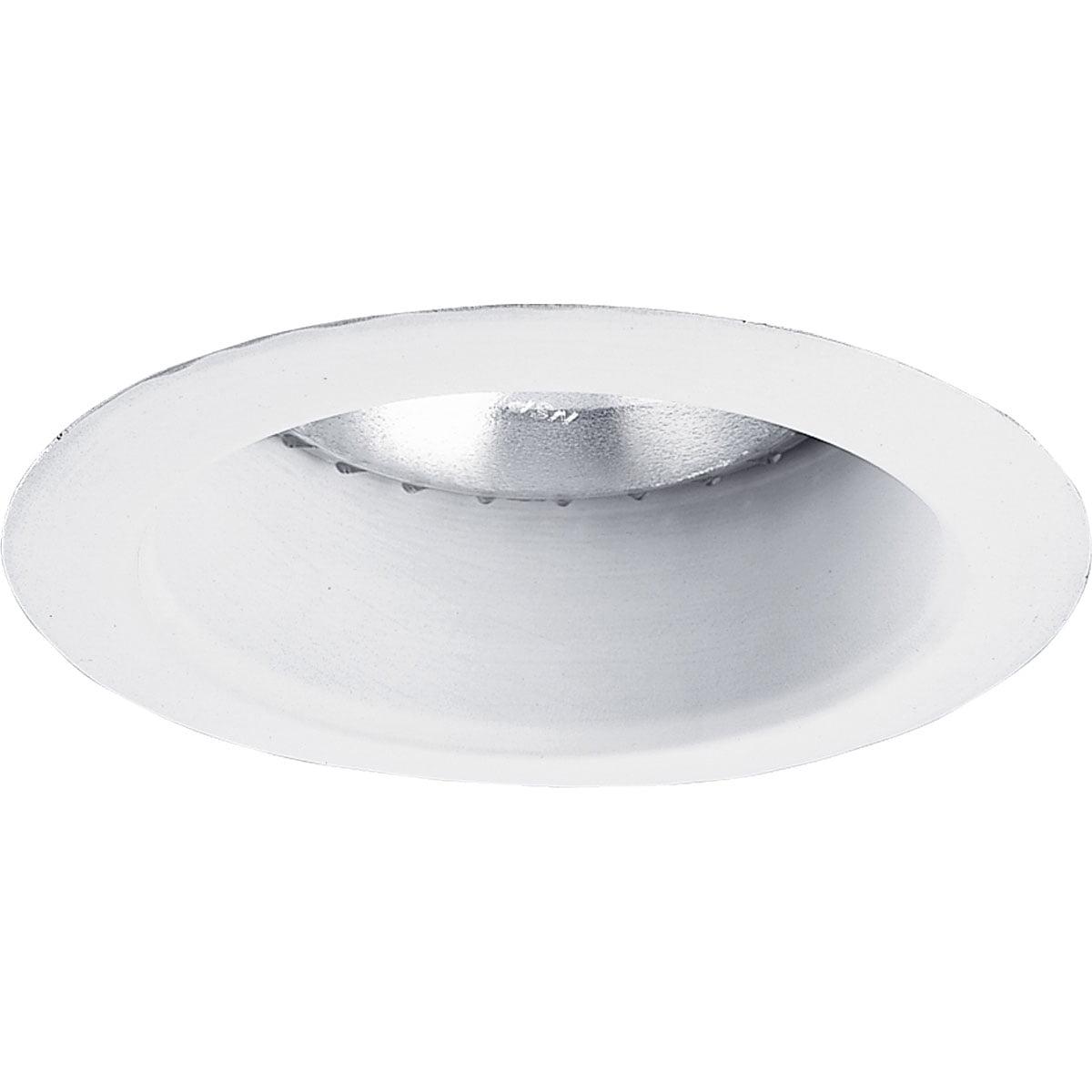 White Aluminum 5-Inch Recessed Ceiling Trim