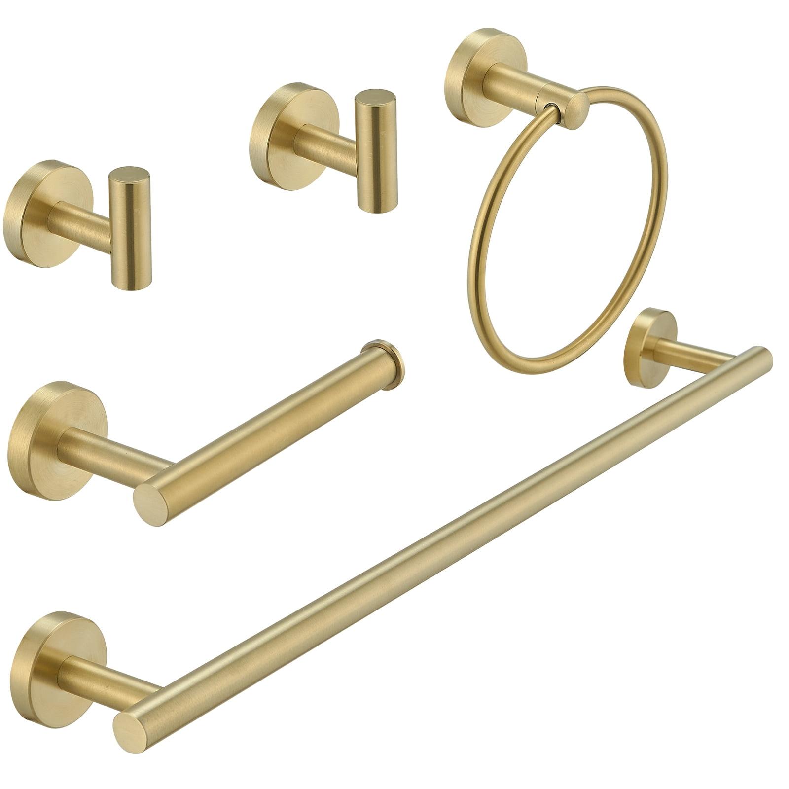 VIBRANTBATH A-91020-BG 5 - Piece Bathroom Hardware Set