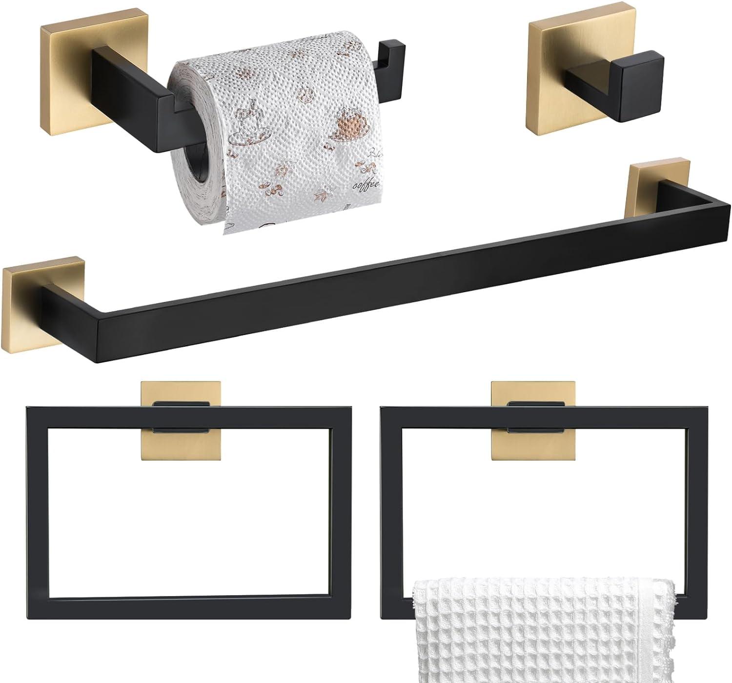 5-Piece Set Of Bathroom Hardware Accessories