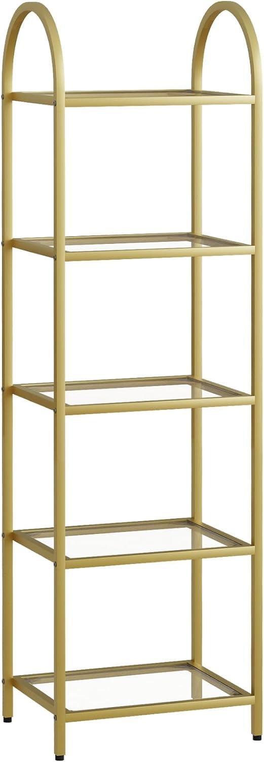 VASAGLE 5-Tier Storage Rack Bookshelf Bookcase