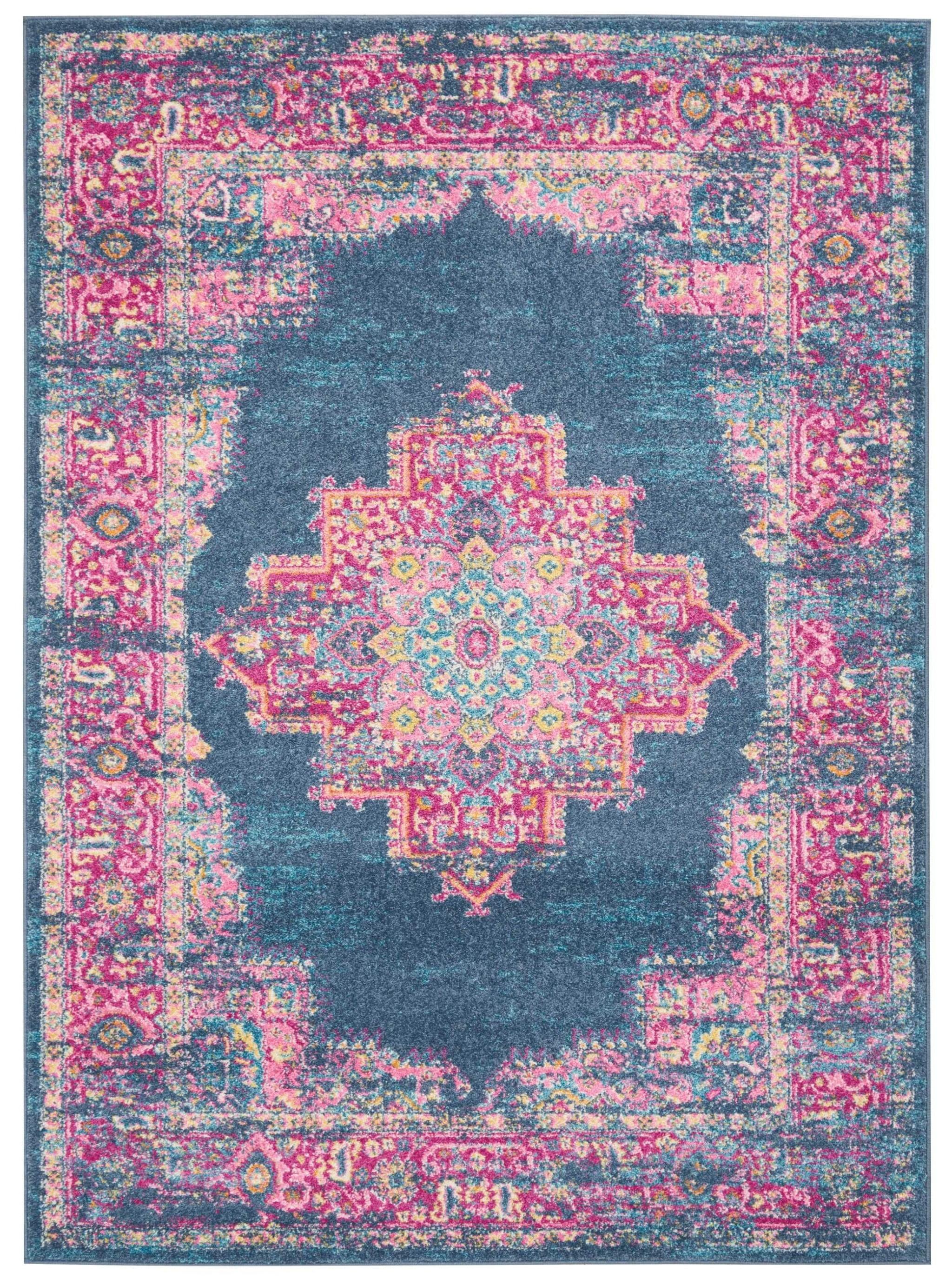 Nourison Passion Center Medallion Bohemian Indoor Rug