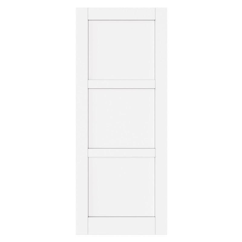 32" x 80" White Primed Solid Core Interior Door Slab