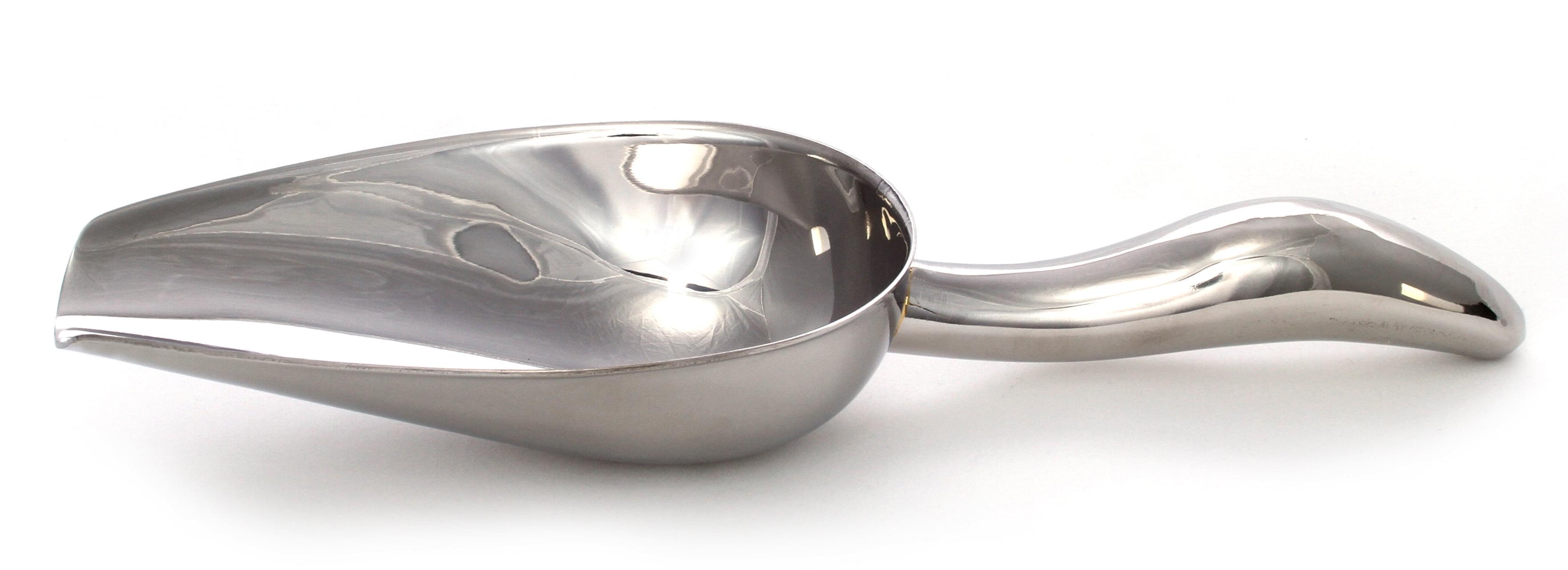 5 oz Stainless Steel Scoop, 8.25” Long by 2.75”  | Dishwasher Safe!