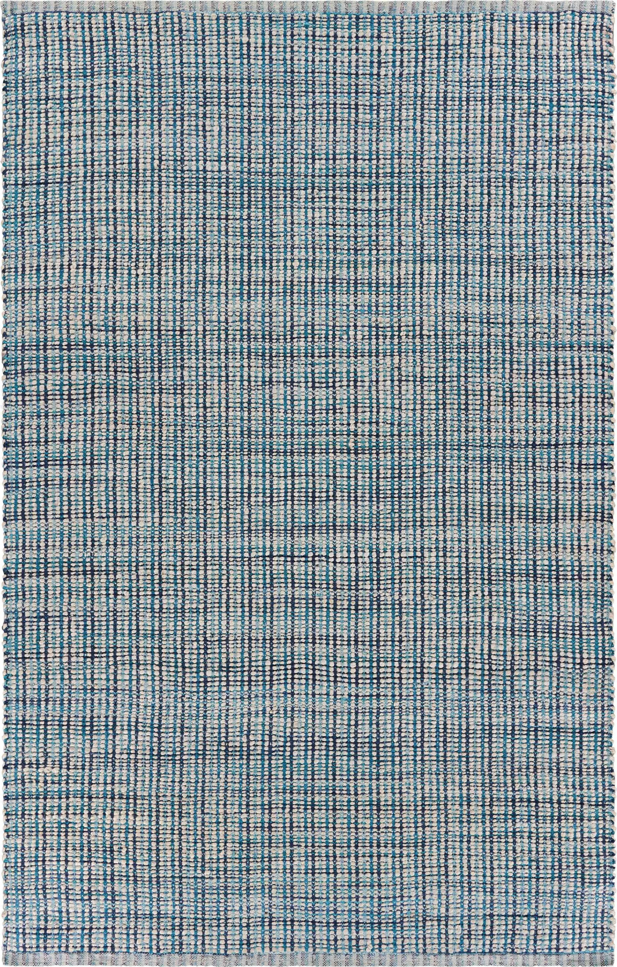 5â€™ x 8â€™ Classic Blue Jute Area Rug