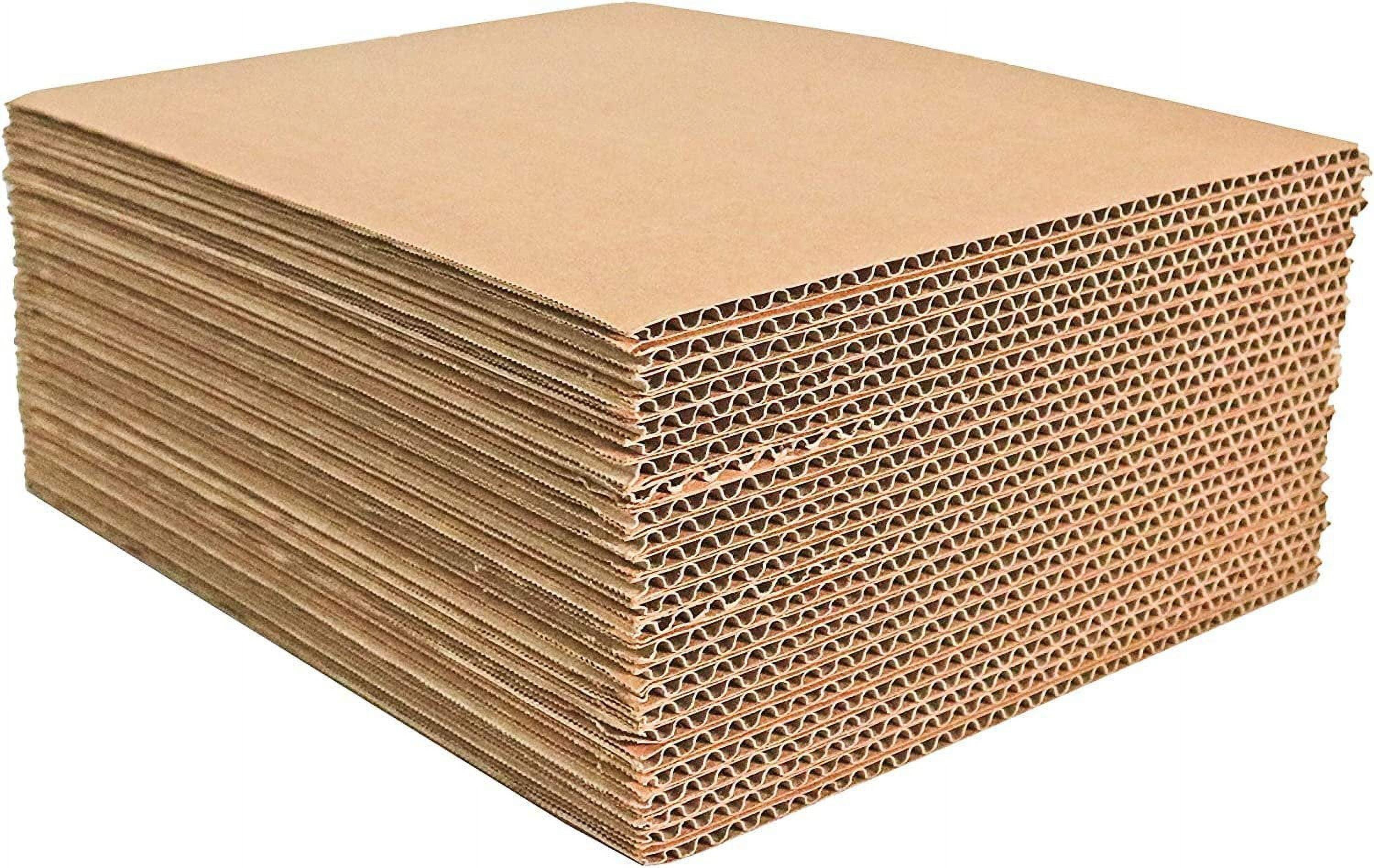 supplyhut 50 5x7 Cardboard Corrugated Pads Inserts Filler Sheet 5 x 7