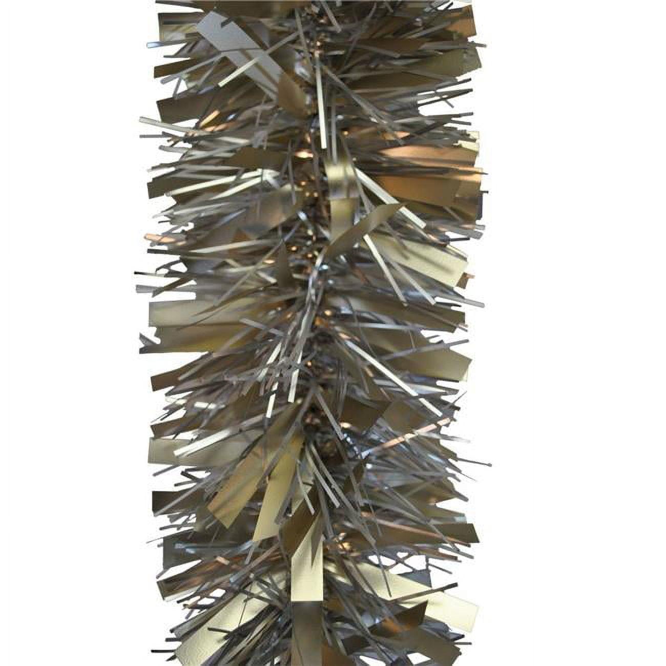 50 ft Gold and Silver Tinsel Christmas Garland