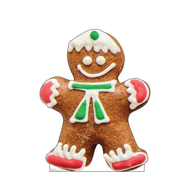 Life-Size Gingerbread Man Cookie Cardboard Cutout