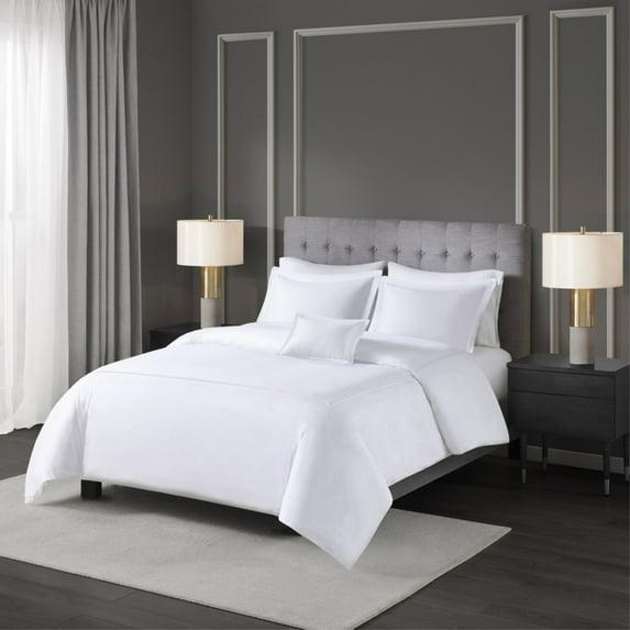 Madison Park Signature 500 Thread Count Luxury Collection 100% Cotton Sateen Embroidered Comforter Set