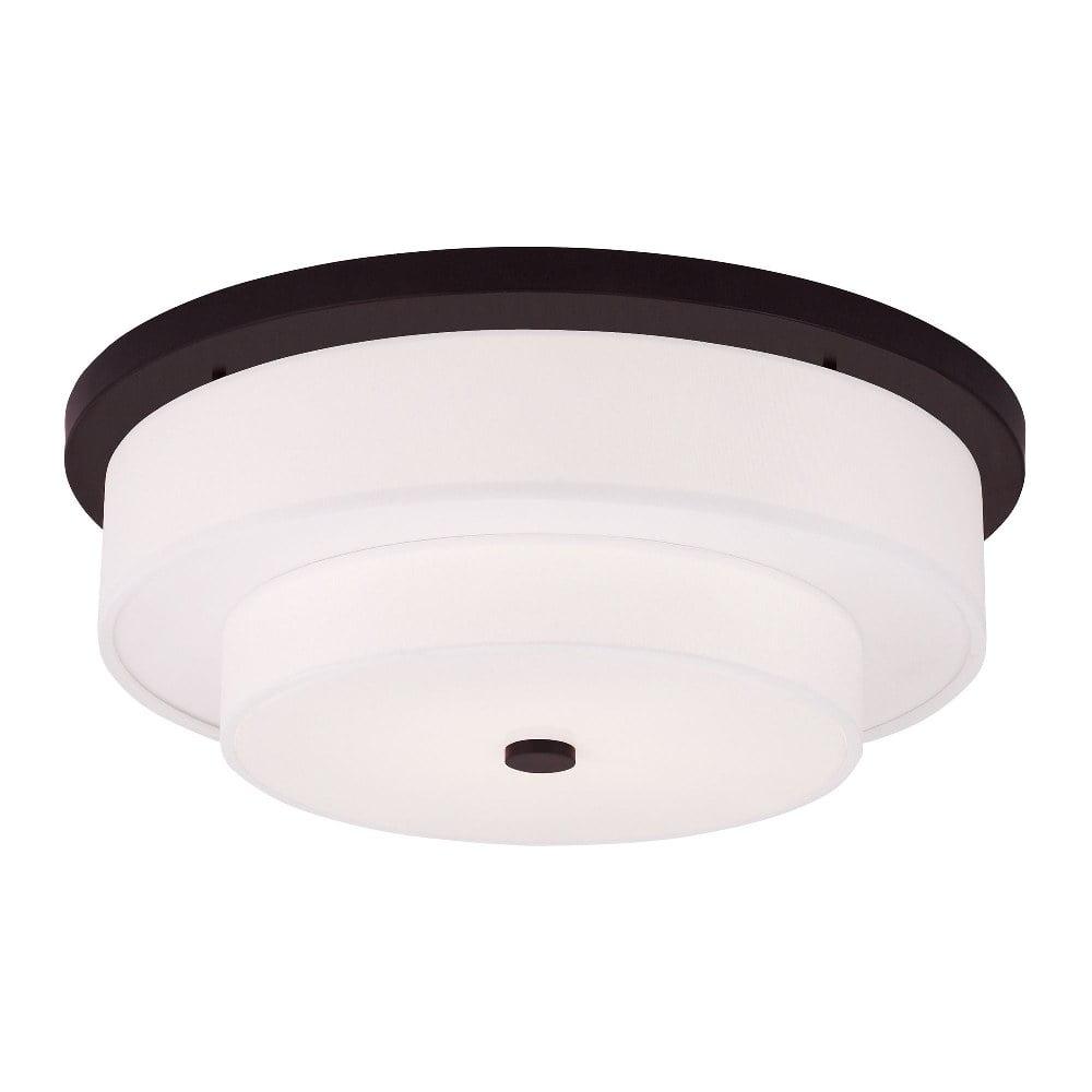Livex Lighting Meridian 4 - Light Flush Mount in  Bronze