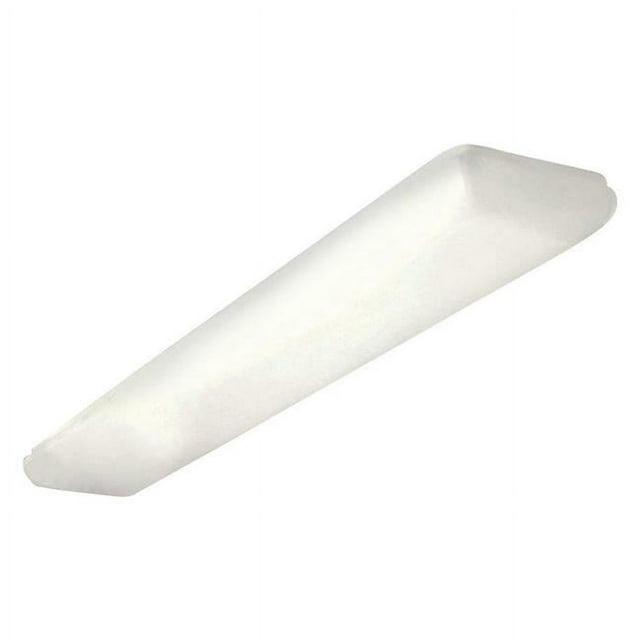 51.25 in. Fluorescent Lighting Series Overhead Two Puff Light, White