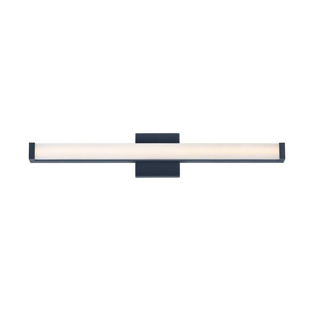 52004BK-Maxim Lighting-Spec-LED Bath Vanity Light-Minimalistic Contemporary Style-Black Finish-30 Inch Size