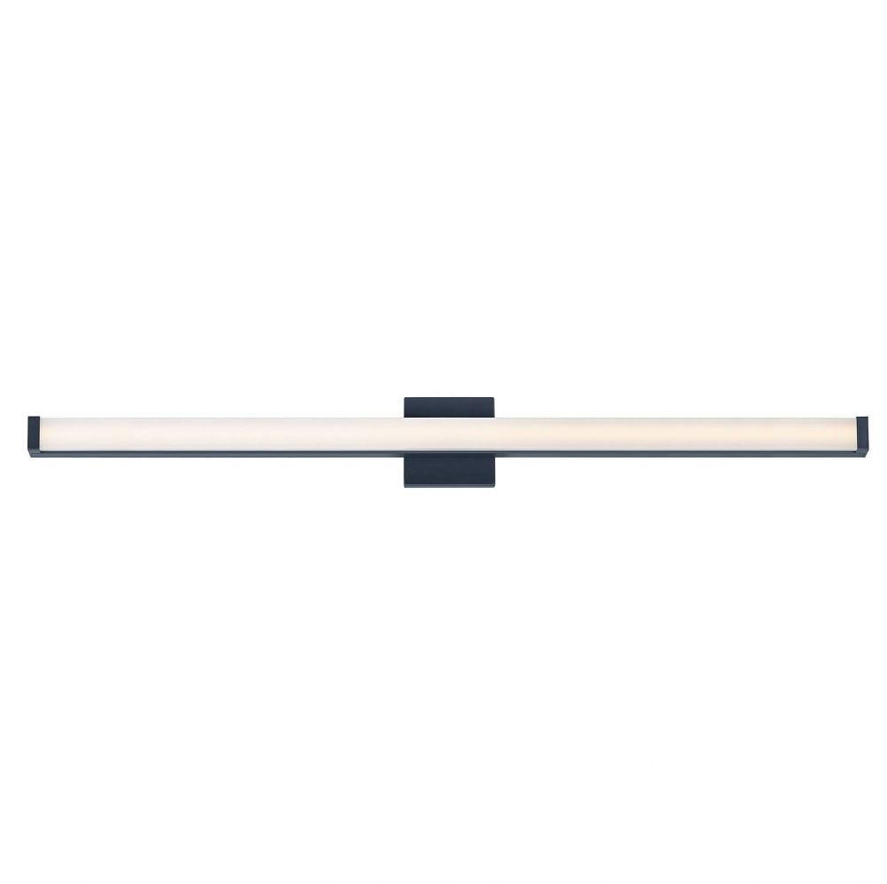 52008BK-Maxim Lighting-Spec-LED Bath Vanity Light-Minimalistic Contemporary Style-Black Finish-48 Inch Size