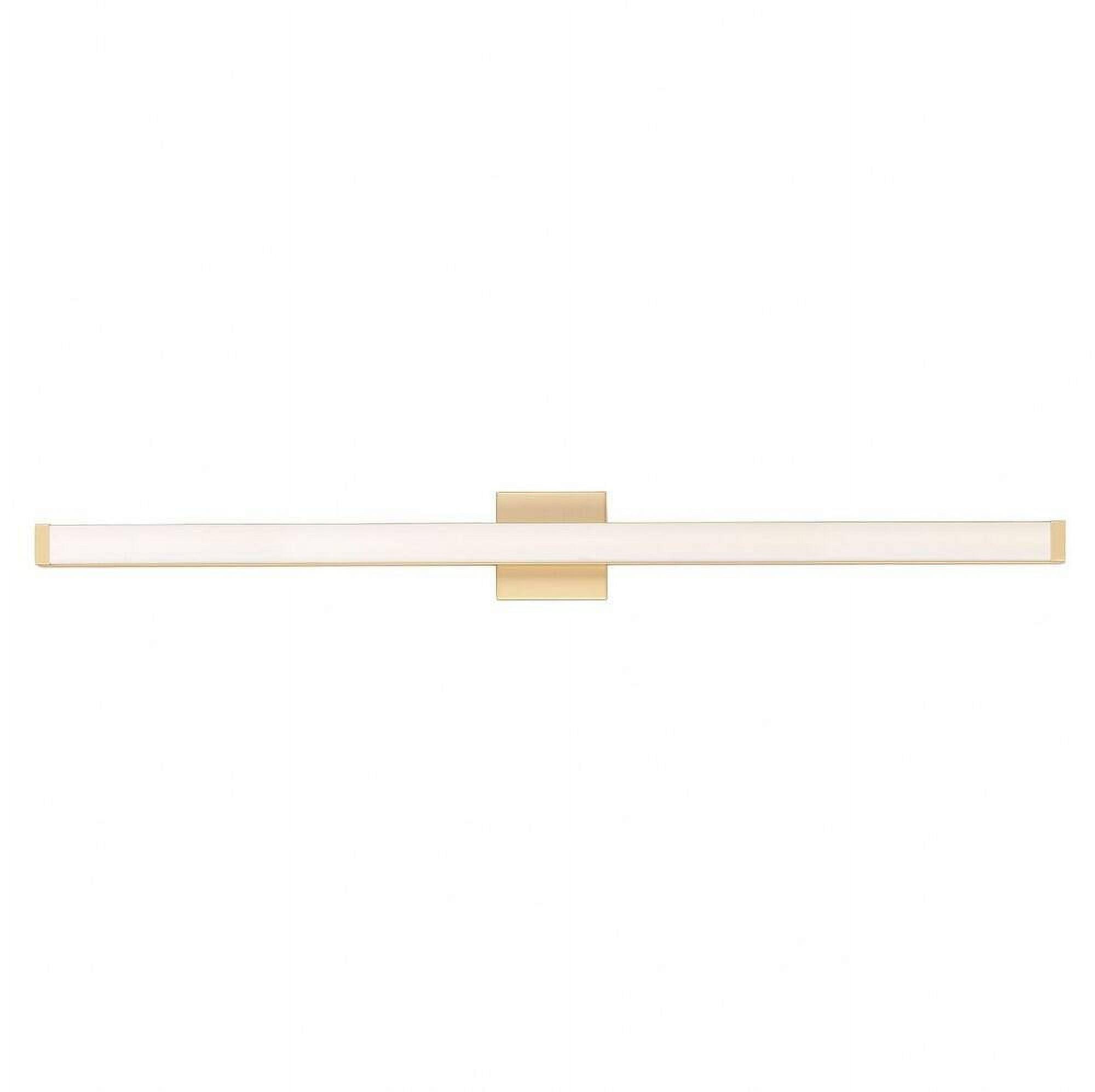 52008GLD-Maxim Lighting-Spec-LED Bath Vanity Light-Minimalistic Contemporary Style-Gold Finish-48 Inch Size