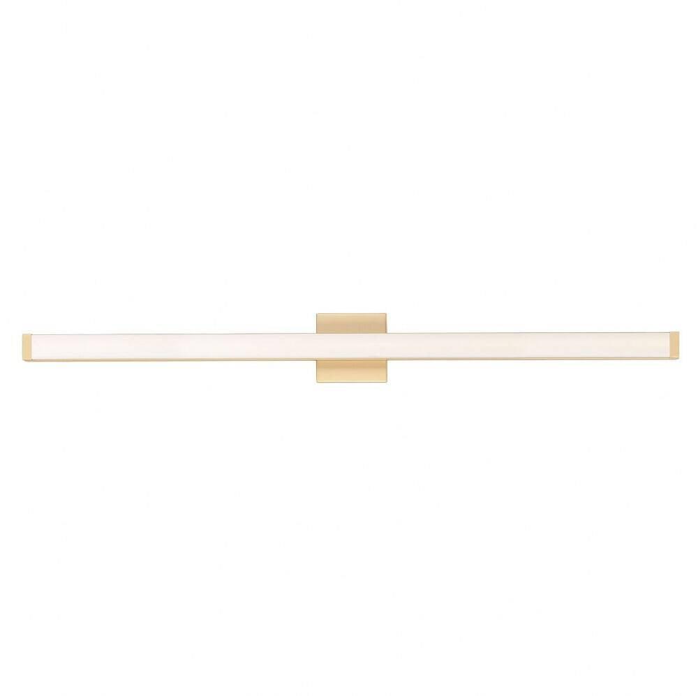 52008GLD-Maxim Lighting-Spec-LED Bath Vanity Light-Minimalistic Contemporary Style-Gold Finish-48 Inch Size