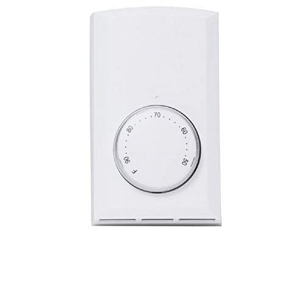 Cadet Wall Mount Heating Dial Single Pole Thermostat