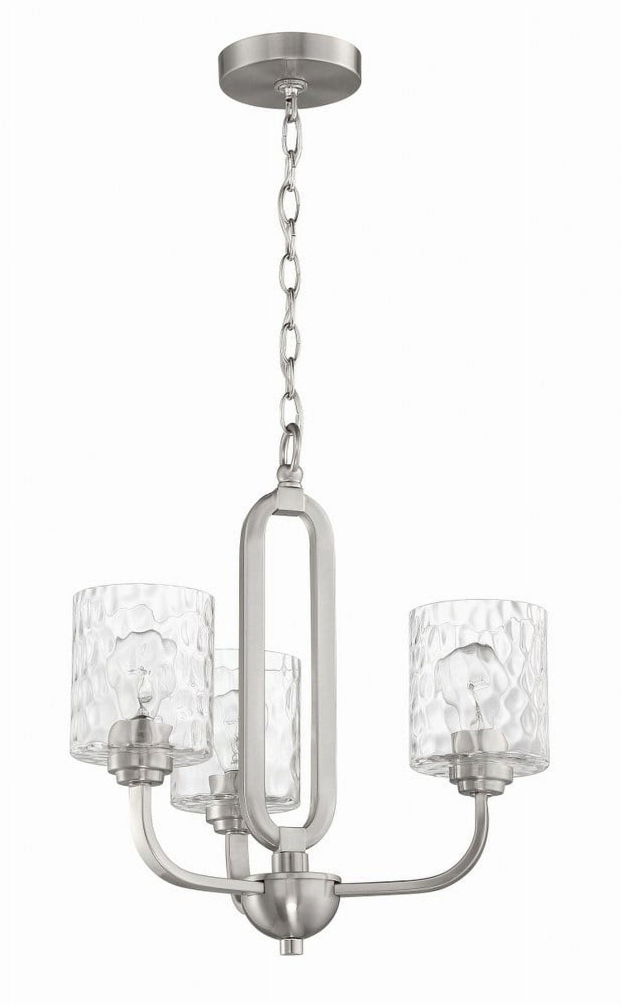 Craftmade Lighting 3 - Light Chandelier in  Brushed Polished Nickel