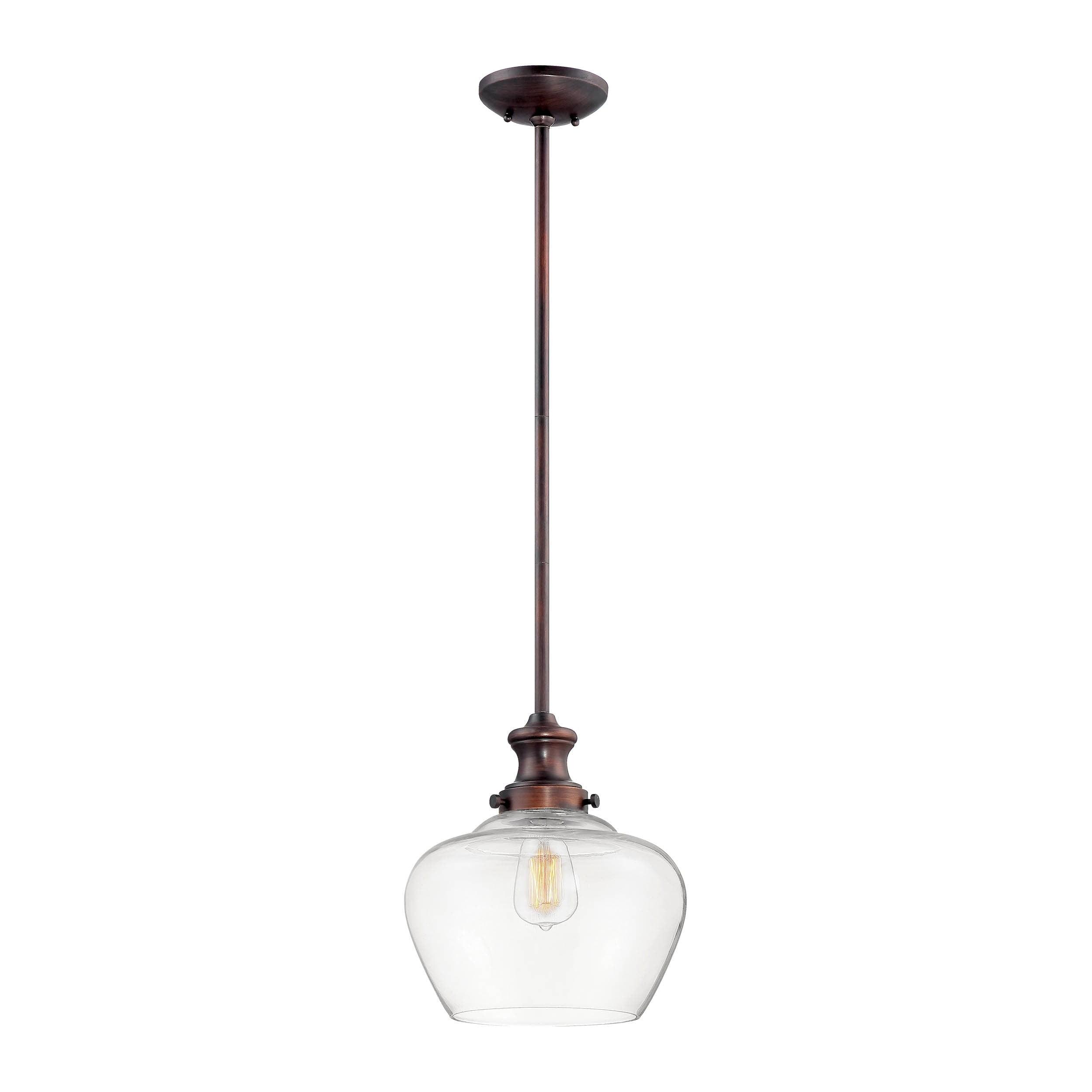 Millennium Lighting 1 - Light Pendant in  Rubbed Bronze