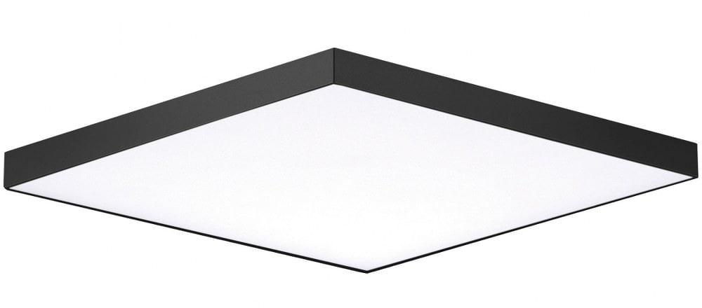 57675WTBK-Maxim Lighting-Trim - 15 Inch 25W 1 LED Square Flush Mount-Black Finish