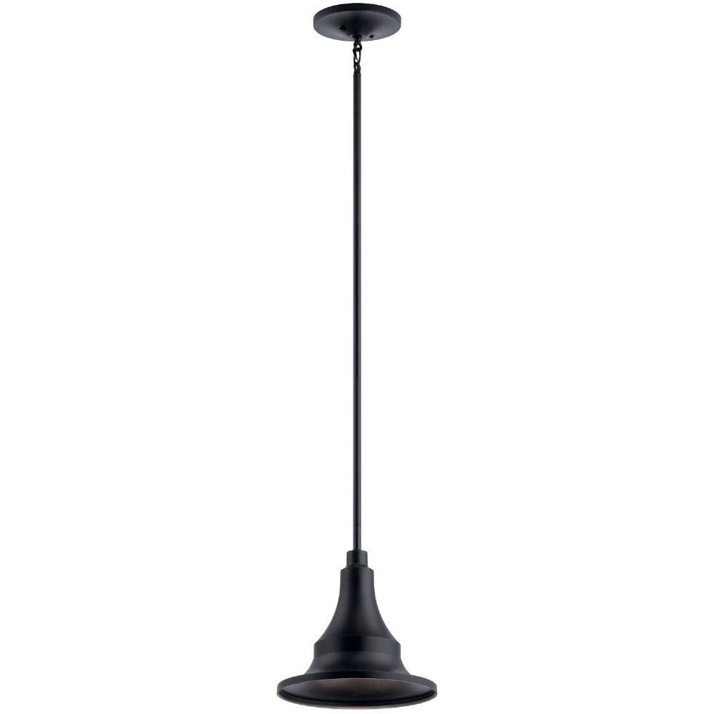 Kichler Lighting Hampshire 1 - Light Pendant in  Textured Black