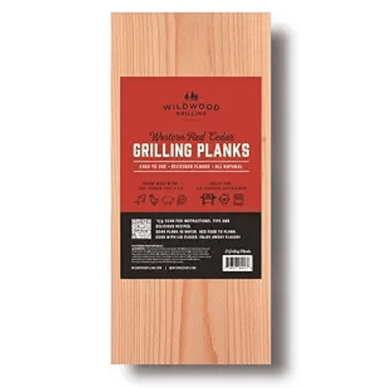 Wildwood Grilling 2pk 11"x5" Signature Cedar Wood Grilling Planks