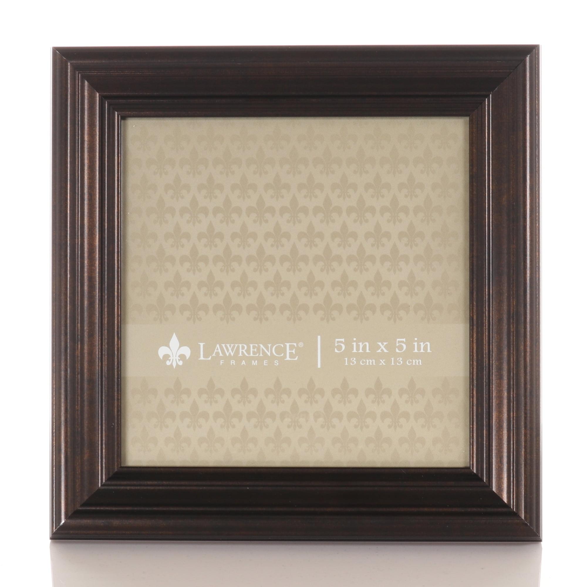 Sutter Classic 5x5 Burnished Bronze Tabletop & Wall Picture Frame