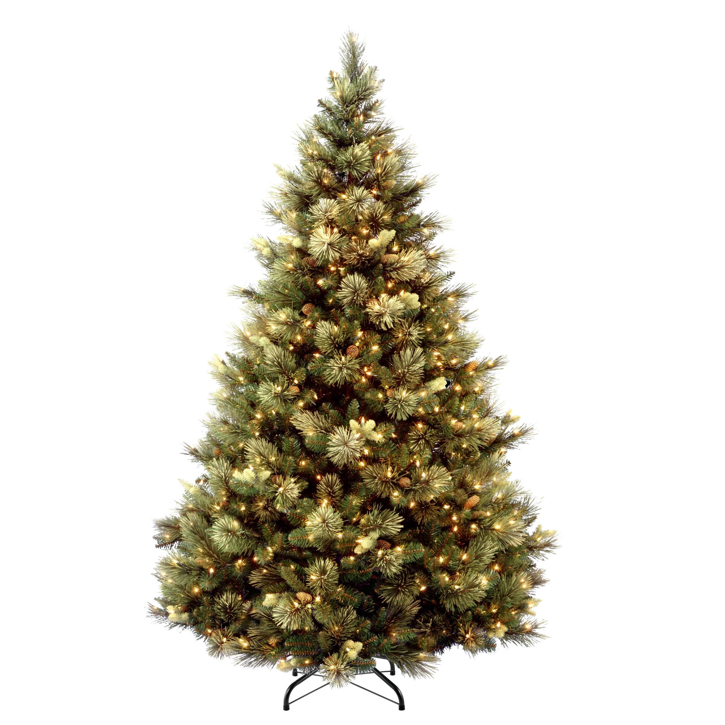 6.5' Prelit Carolina Pine Artificial Christmas Tree Clear Lights - National Tree Company