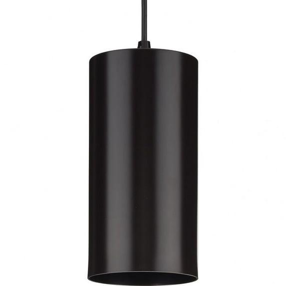 Progress Lighting, Cylinder, 1-Light, Outdoor Hanging Pendant, Antique Bronze, No Shade