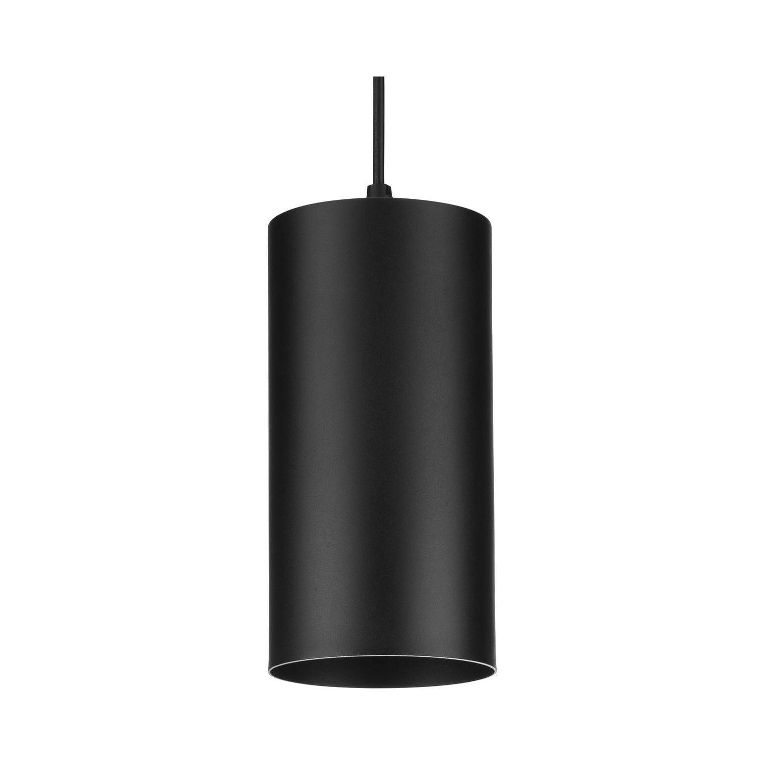 Progress Lighting, Cylinder, 1-Light, Outdoor Hanging Pendant, Antique Bronze, No Shade - "Cylinder 1-Light Antique Bronze Outdoor Pendant"
