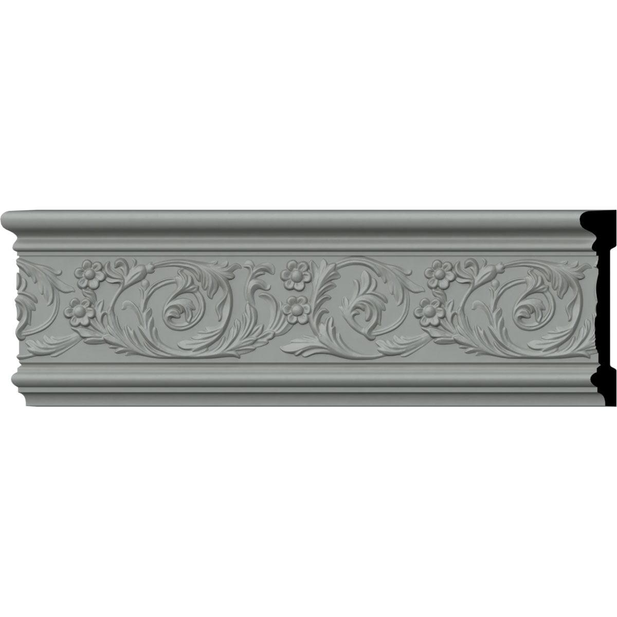 Ekena Millwork 6"H x 1 1/8"P x 94 1/2"L Kinsley Panel Moulding