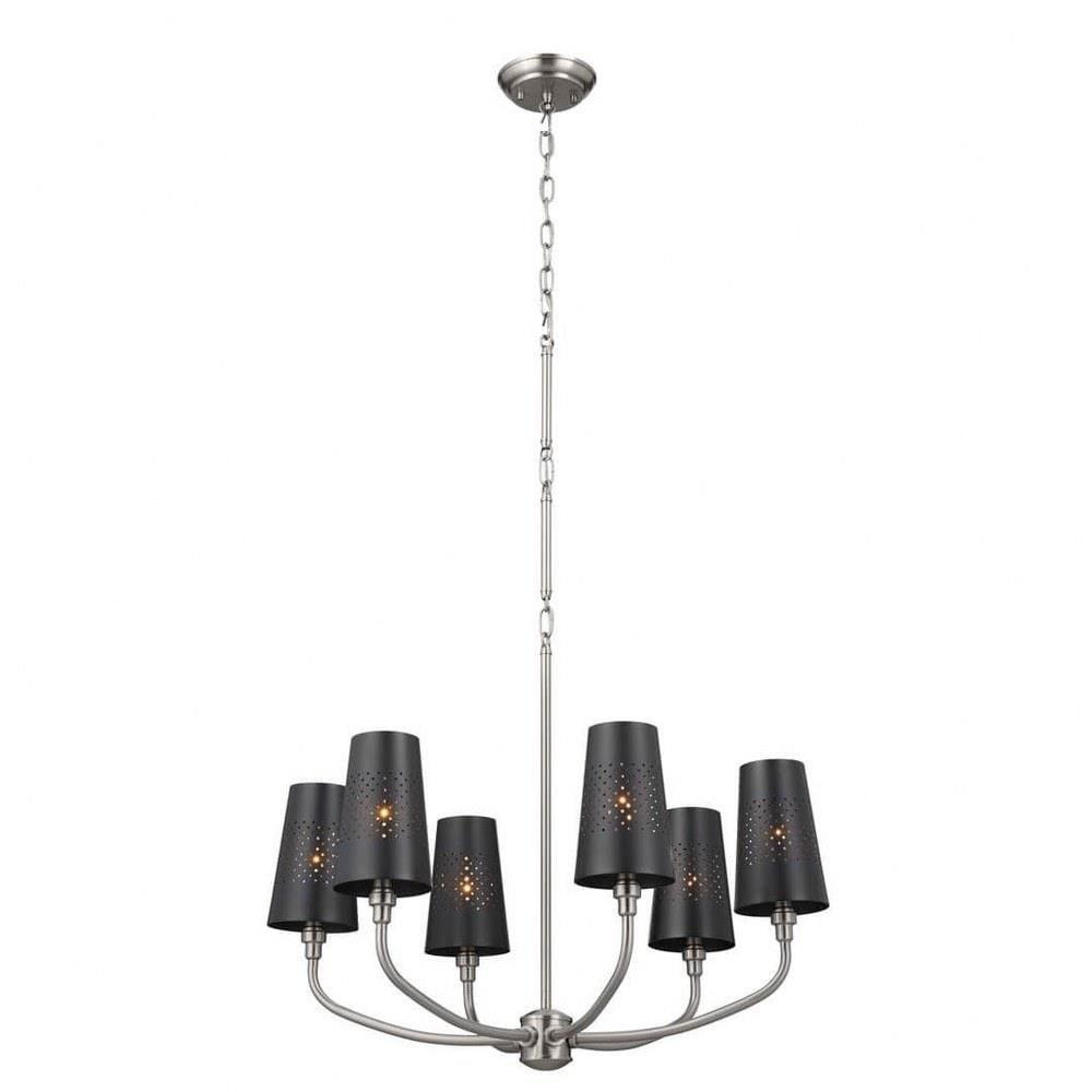 Kichler Lighting Adeena 6 - Light Chandelier in  Classic Pewter