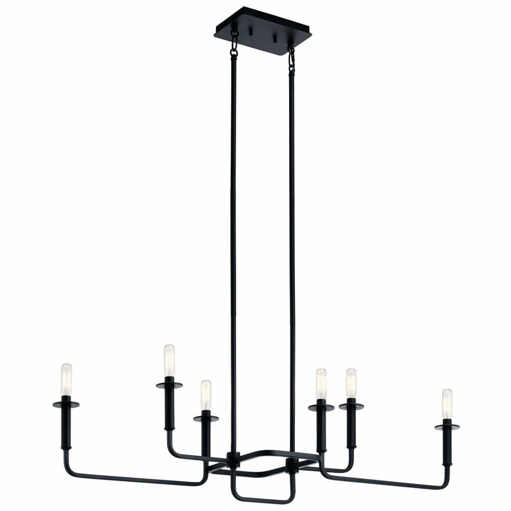 Kichler Lighting Alden 6 - Light Chandelier in  Black