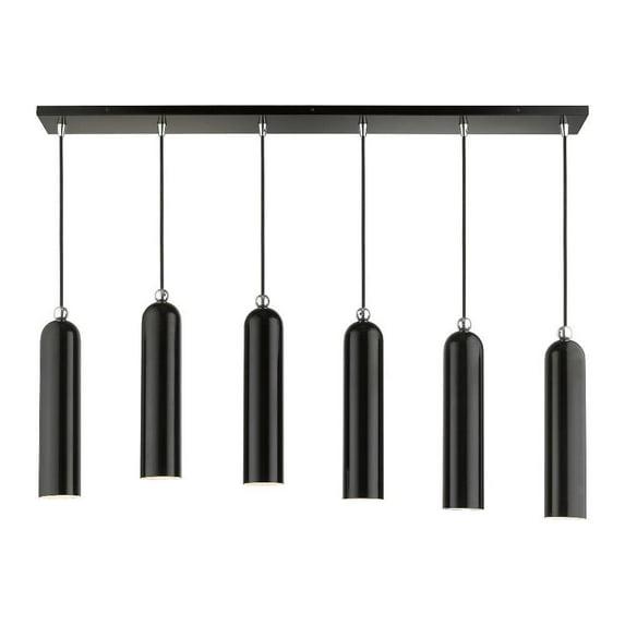 Veikko 6 Light Metal Dimmable Pendant