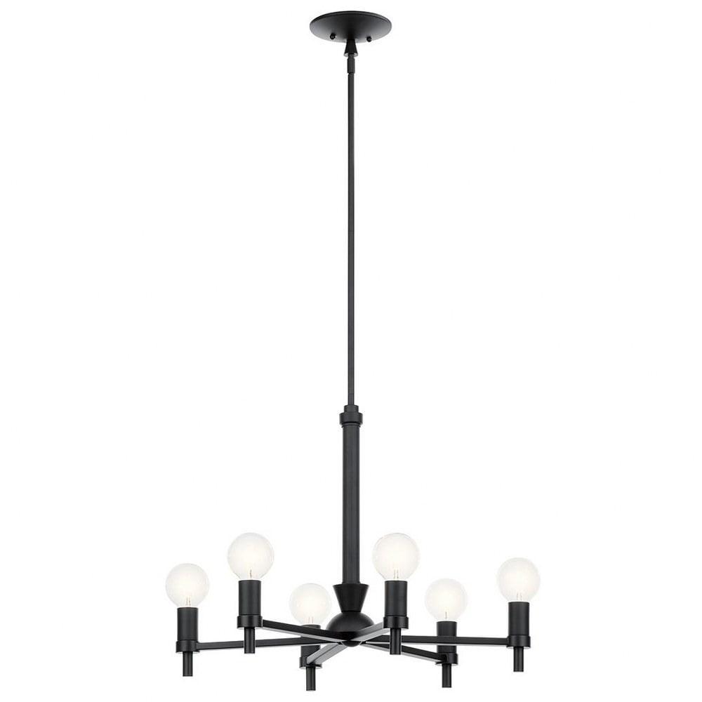 Kichler Lighting Torvee 6 - Light Chandelier in  Black