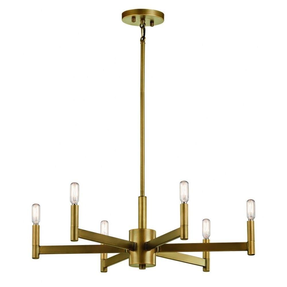 Tuscany 8 Light Metal Dimmable Chandelier