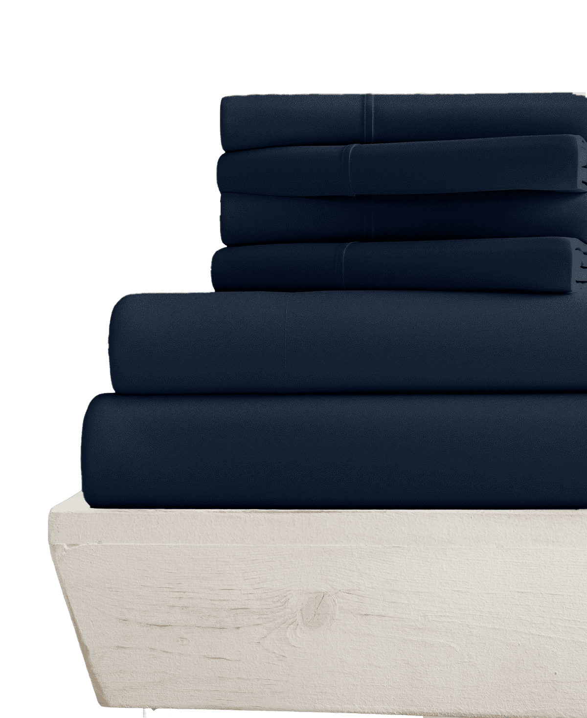 Simply Soft Brushed Microfiber Solid 6 Piece Sheet Set