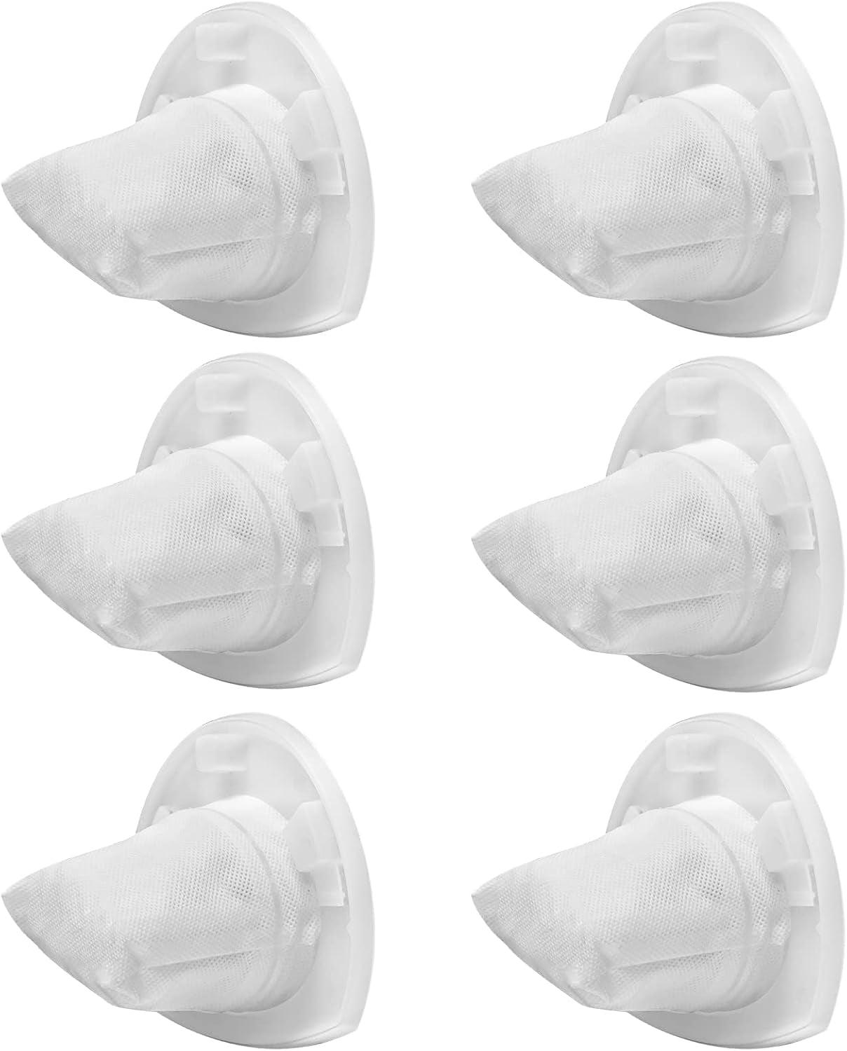6 Pack Replacement Filter Compatible with Black & Decker Hand Vacuum Cordless Vacuum VF110 CHV1410L, CHV1410, CHV9610, CHV1210, CHV1410B, CHV1510, BDH2000L