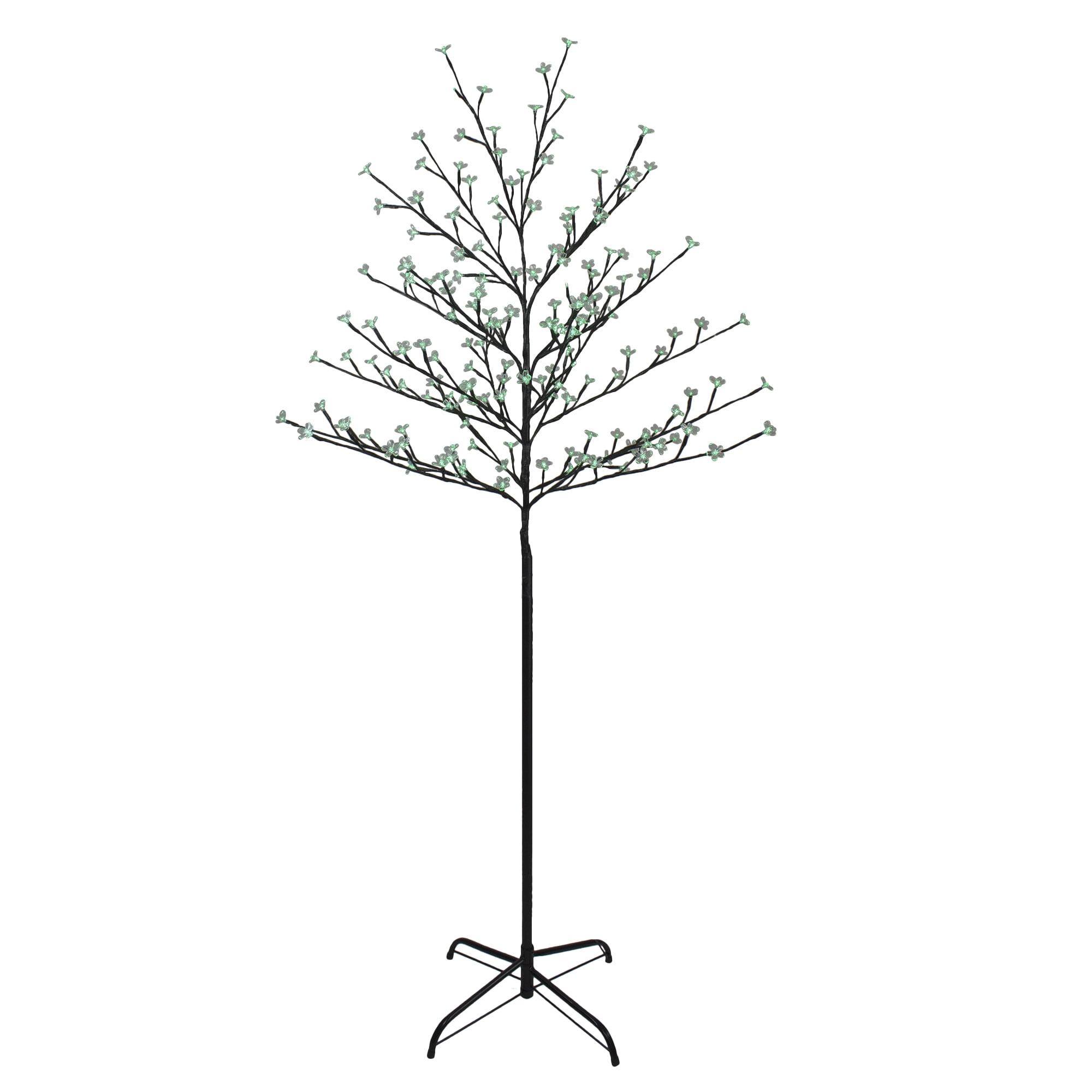 Northlight Seasonal 6' Pre-Lit Cherry Blossom Flower Artificial Tree - LED Lights