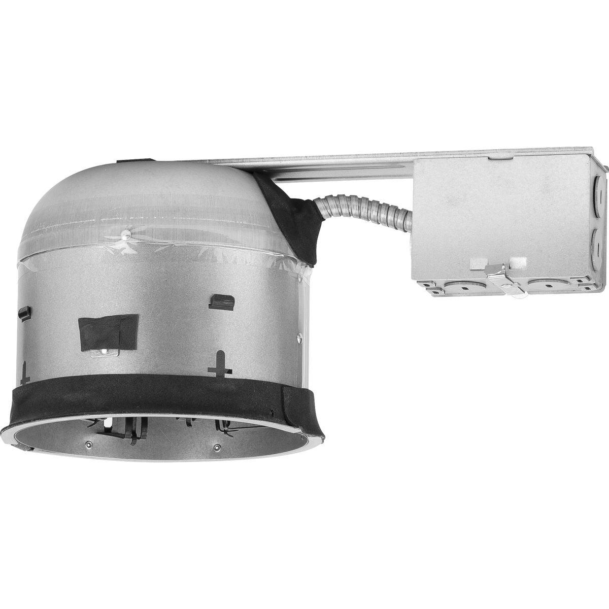 6" Gray Steel Shallow Remodel Recessed Housing