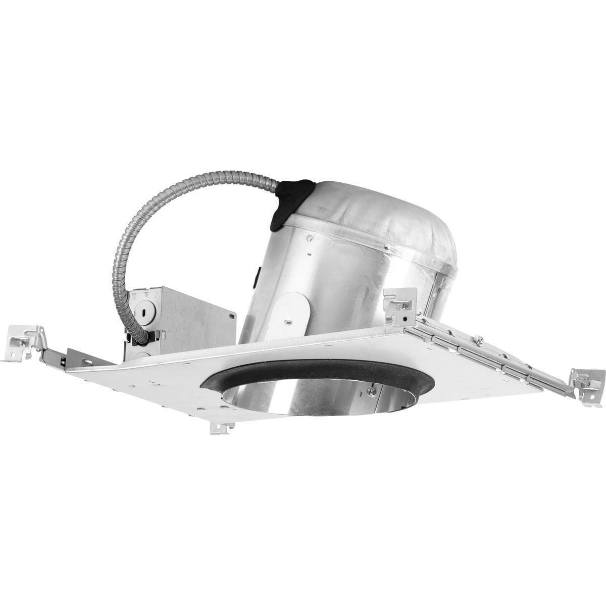 Gray Steel 6" Recessed Slope Ceiling Housing