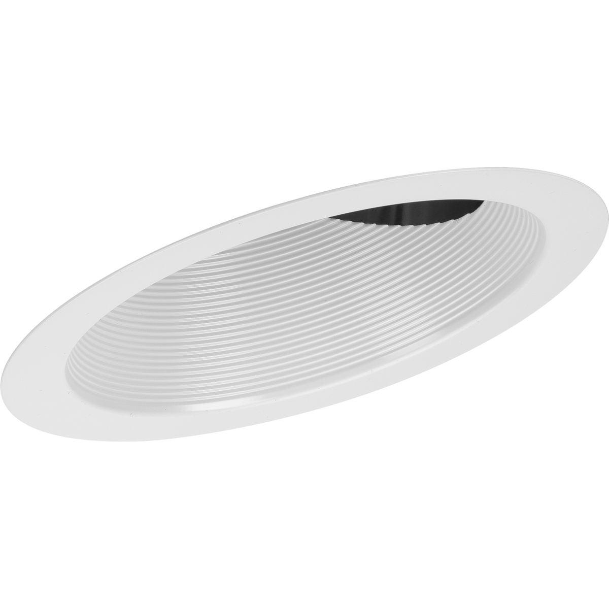 6" Recessed Sloped Ceiling Step Baffle Trim For 6" Housing